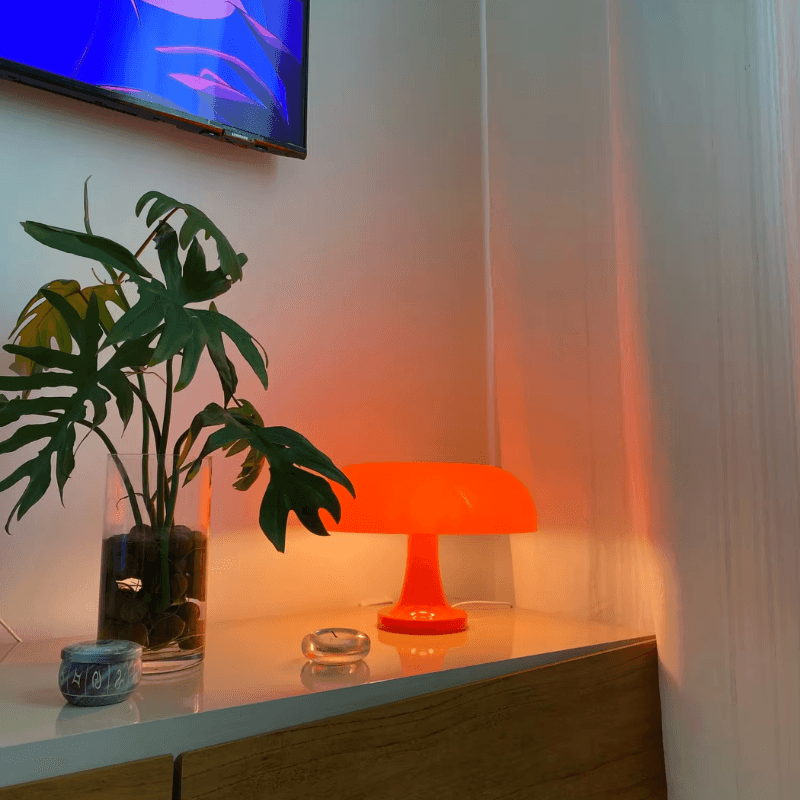 Luminária Cogumelo Moderno